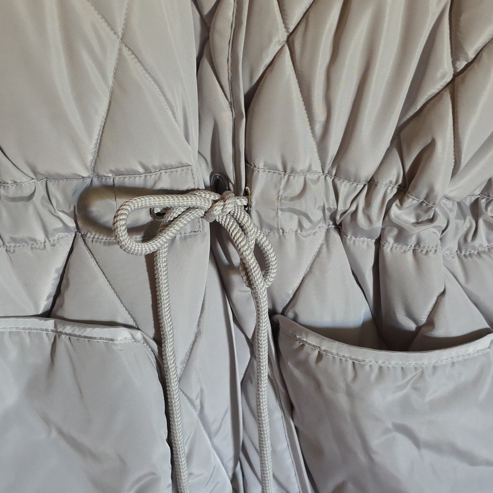 π£ Kenneth Cole NY Quilted Puffer π§₯ Coat π Tags XL Hood Zip/Snap/Tie PocketsβοΈ - Picture 6 of 10